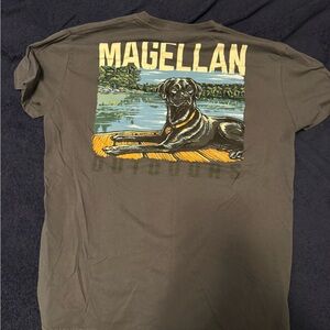 Magellan Outdoors Men's Brown Graphic T-Shirt